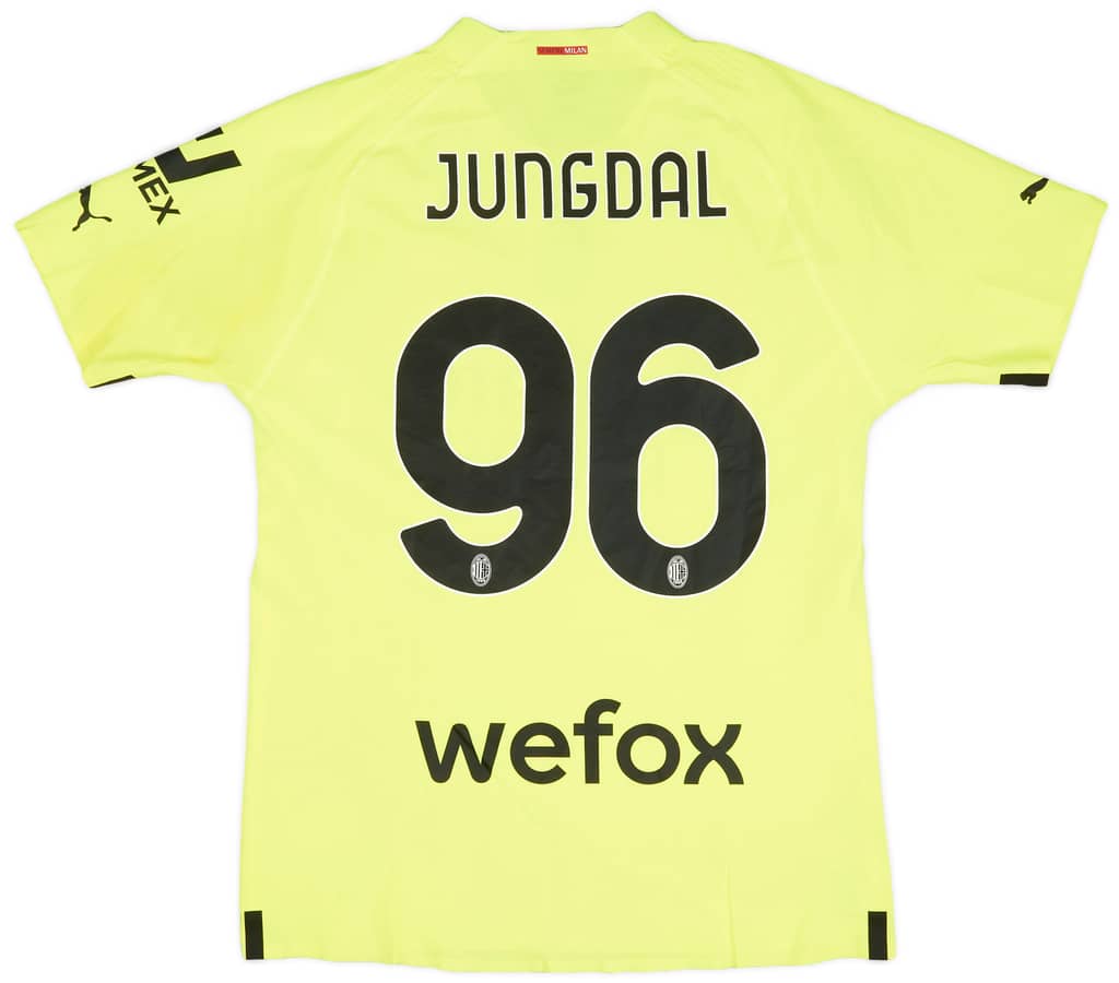 2022-23 AC Milan Match Issue GK Shirt Jungdal #96