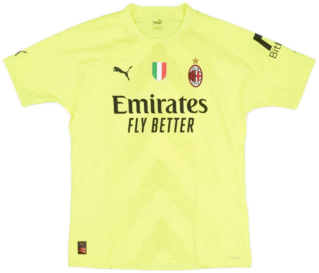 2022-23 AC Milan Match Issue GK Shirt Jungdal #96