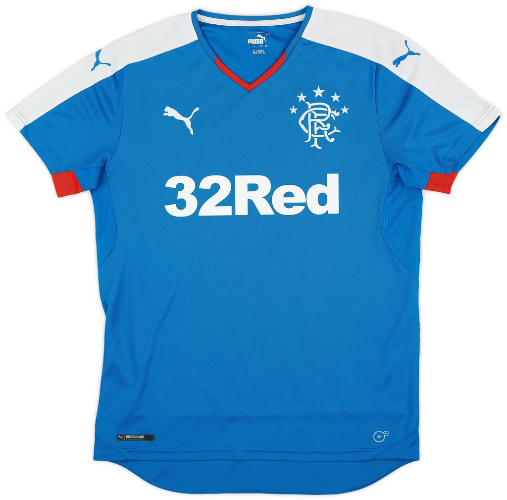 2015-16 Rangers Home Shirt - 7/10 - (L)