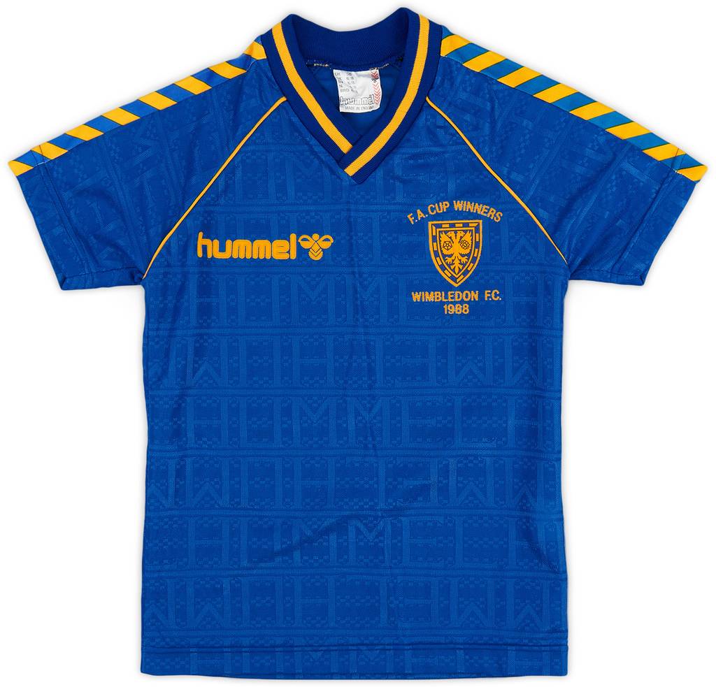 1988-89 Wimbledon Home Shirt - 9/10 - (S.Boys)