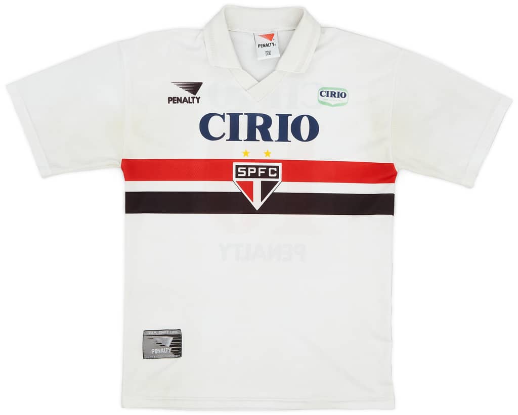 1999 Sao Paulo Home Shirt #10 - 7/10 - (XXL)