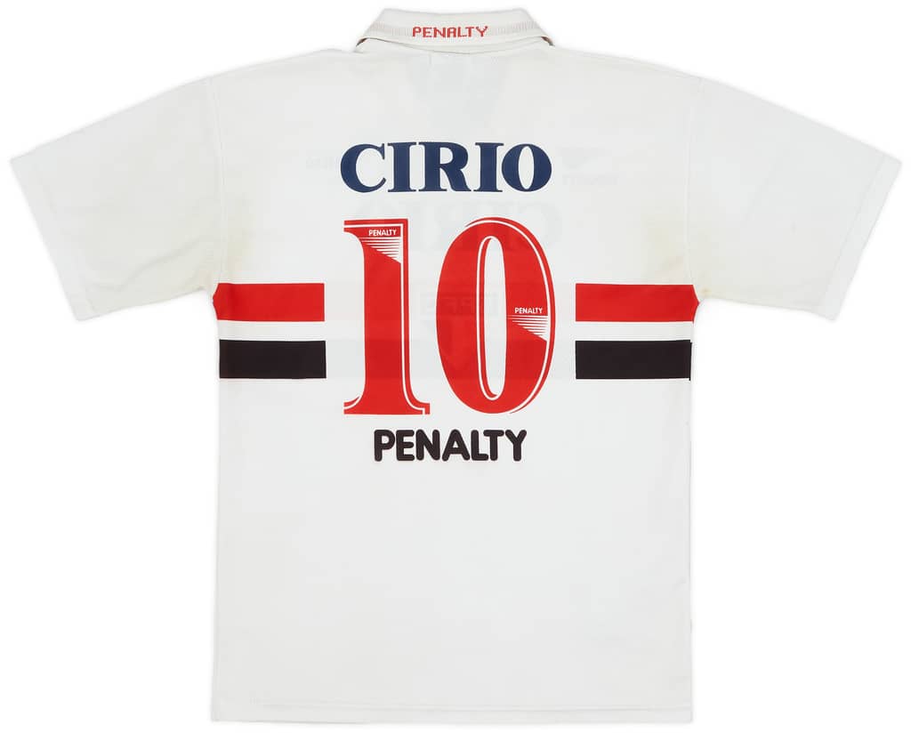 1999 Sao Paulo Home Shirt #10 - 7/10 - (XXL)