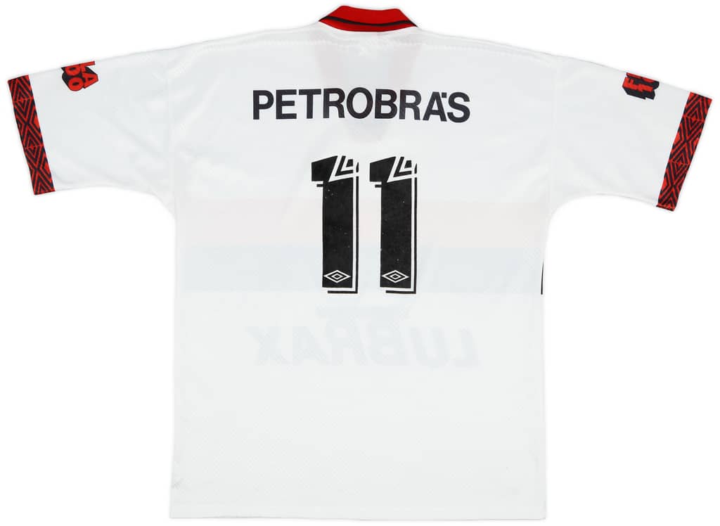 1995-96 Flamengo Centenary Away Shirt #11 - 8/10 - (XL)