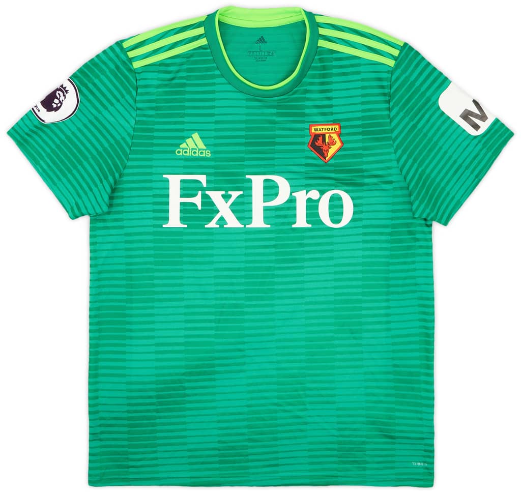 2018-19 Watford Away Shirt Masina #11  - 6/10 - (L)
