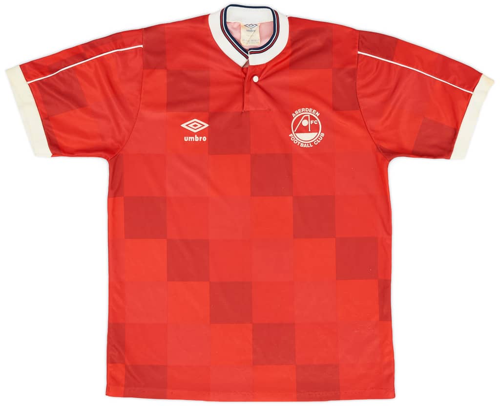 1987-90 Aberdeen Home Shirt - 7/10 - (S)