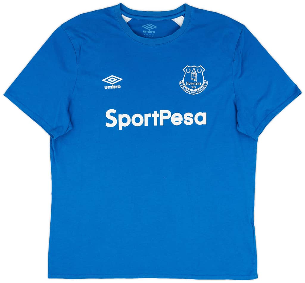 2018-19 Everton Umbro Training Shirt - 9/10 - (XL)