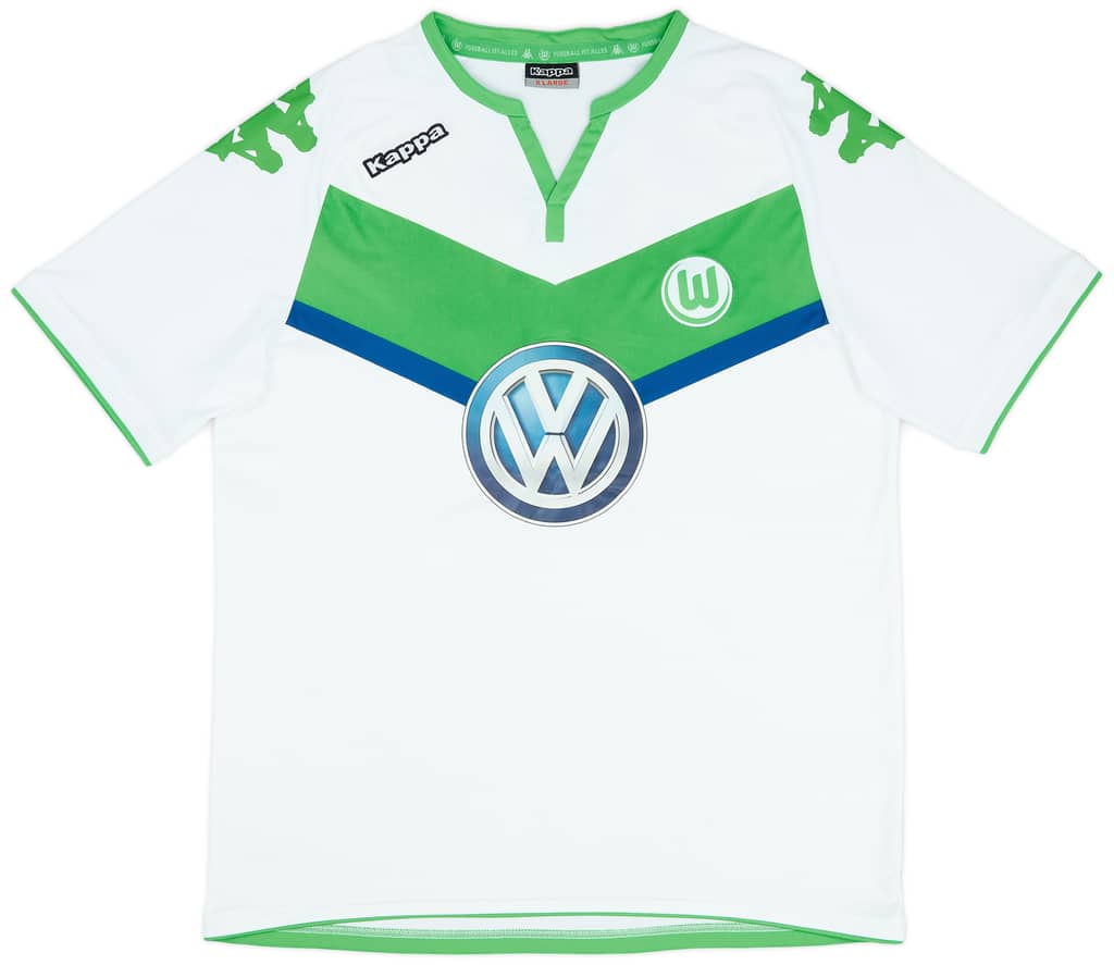 2015-16 Wolfsburg Home Shirt #5 - 9/10 - (XL)