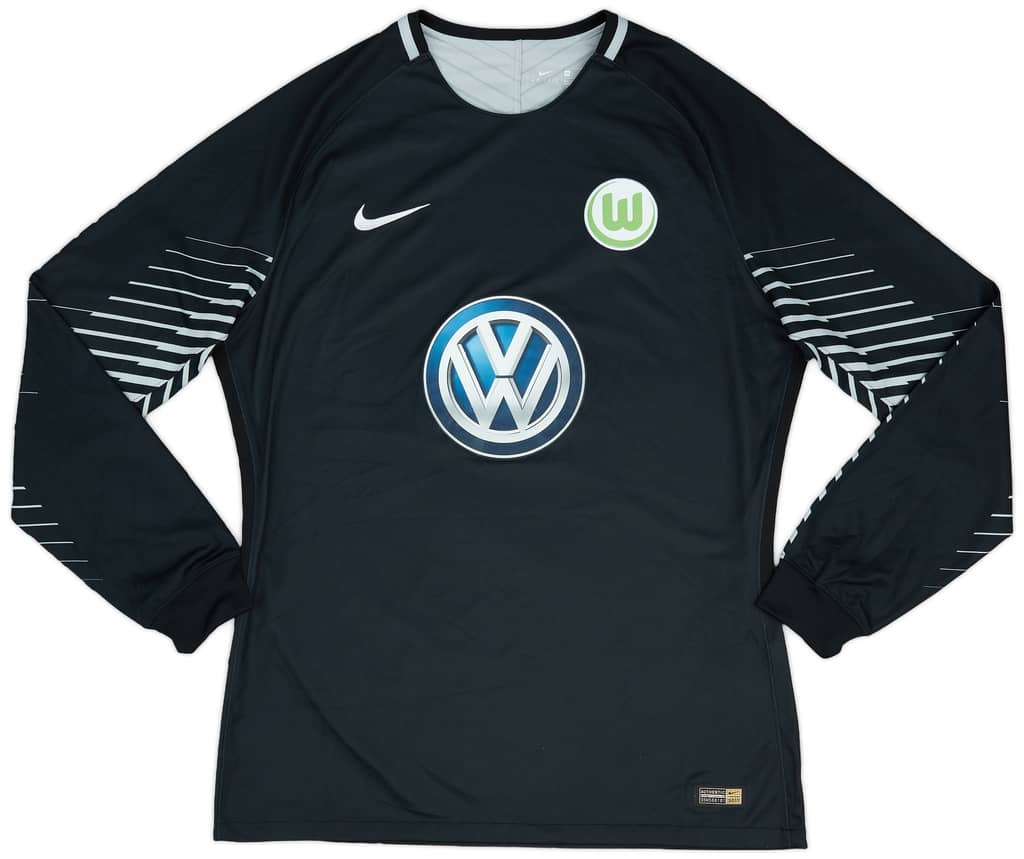 2017-18 Wolfsburg Player Issue GK Shirt - 9/10 - (XL)