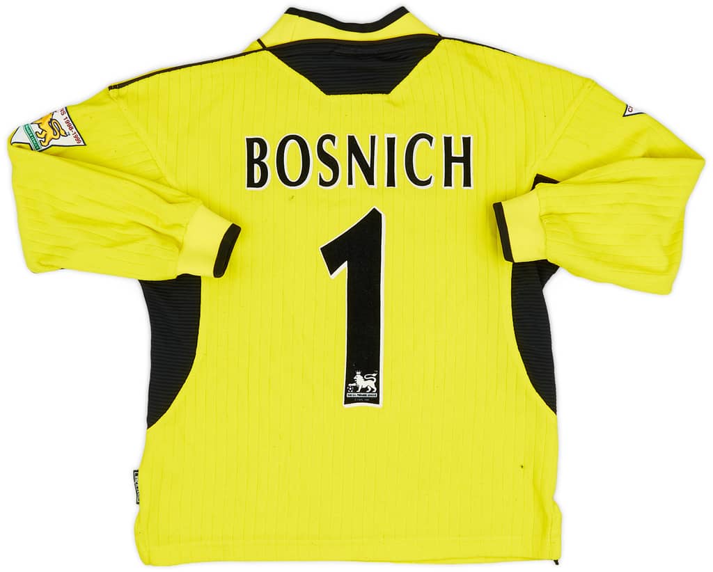 1999-00 Manchester United GK Shirt Bosnich #1 - 8/10 - (M.Boys)