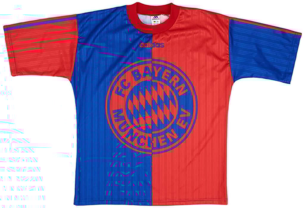 1995-96 Bayern Munich adidas Training Shirt - 9/10 - (S)