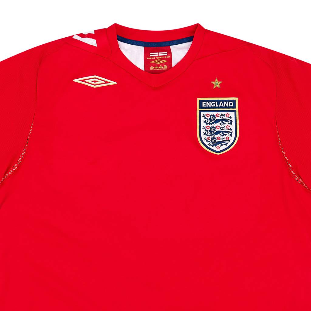 2006-08 England Away Shirt - 5/10 - (XL)