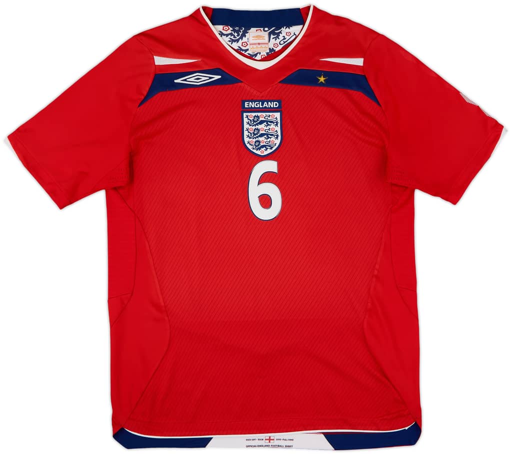 2008-10 England Away Shirt Terry #6