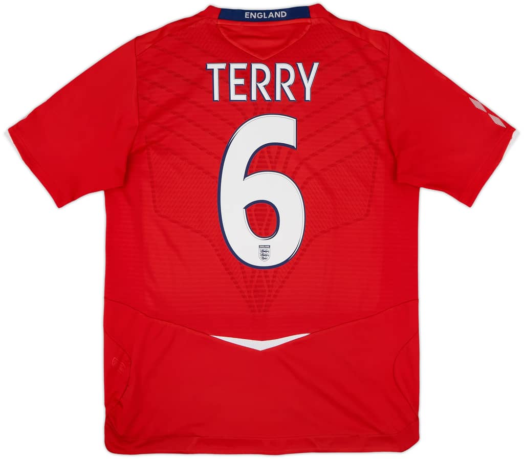 2008-10 England Away Shirt Terry #6