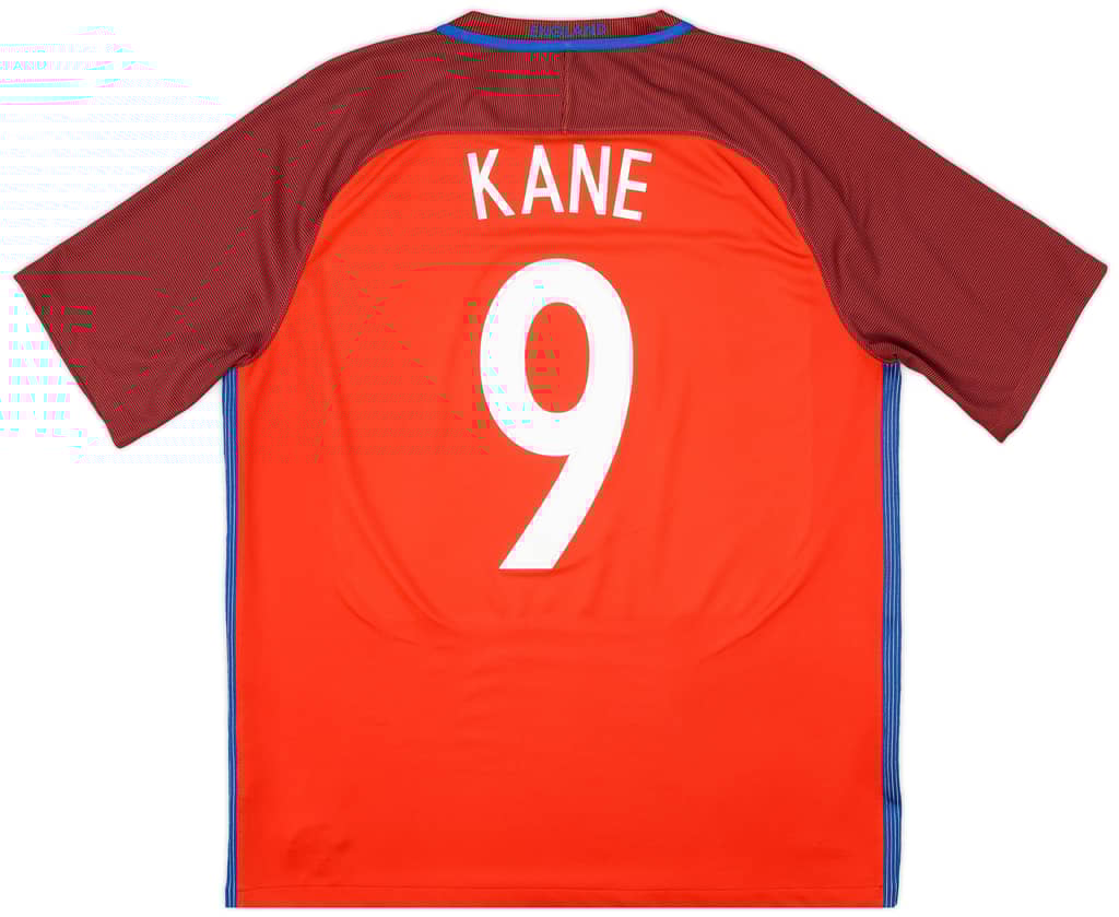 2016-17 England Away Shirt Kane #9 - 8/10 - (S)
