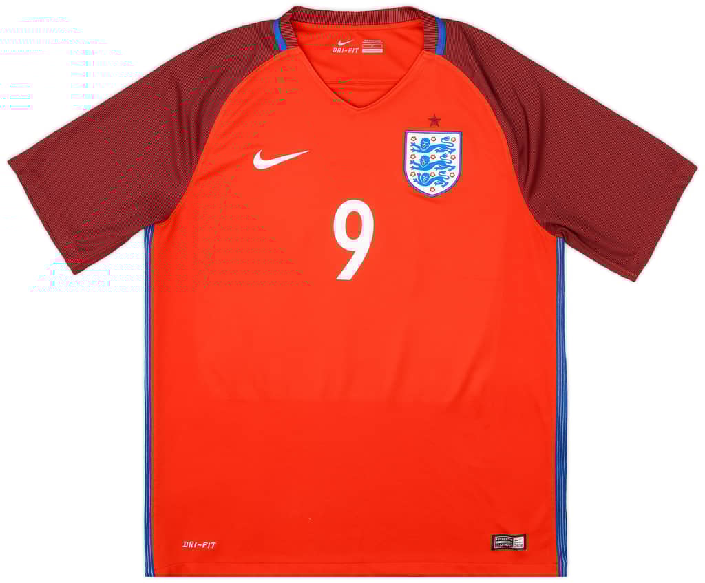 2016-17 England Away Shirt Kane #9