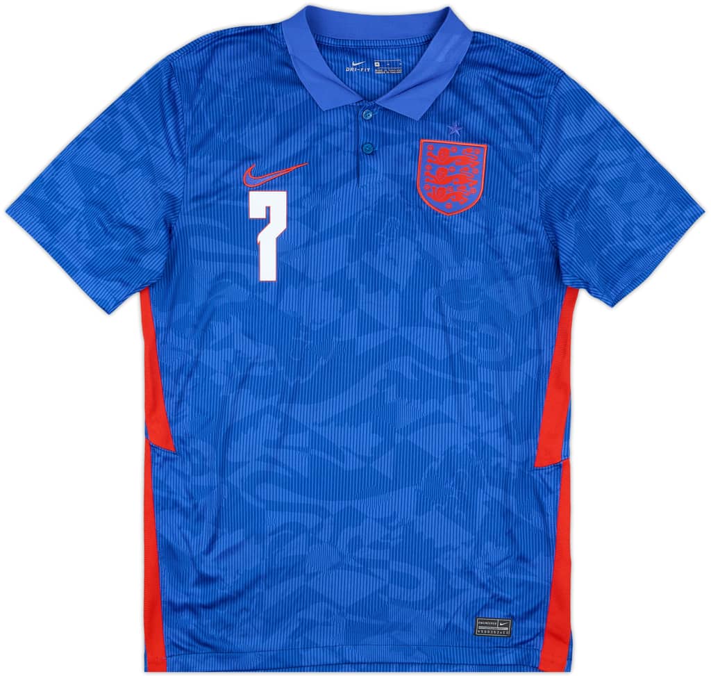 2020-21 England Away Shirt Grealish #7 - 8/10 - (S)