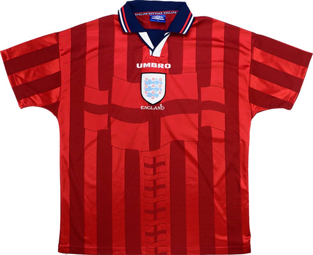 1997-99 England Away Shirt - 8/10 - (Y)
