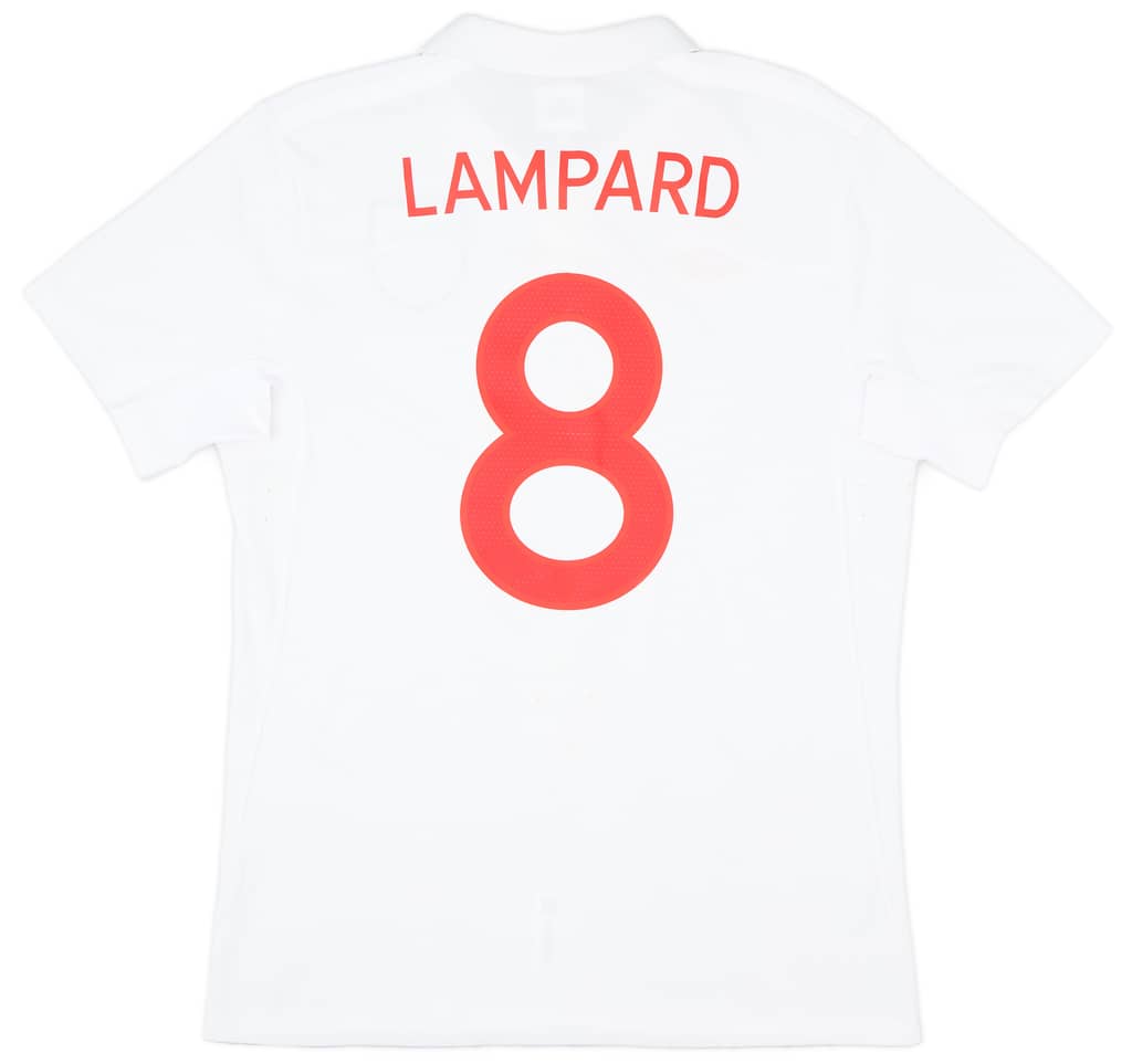 2009-10 England Home Shirt Lampard #8