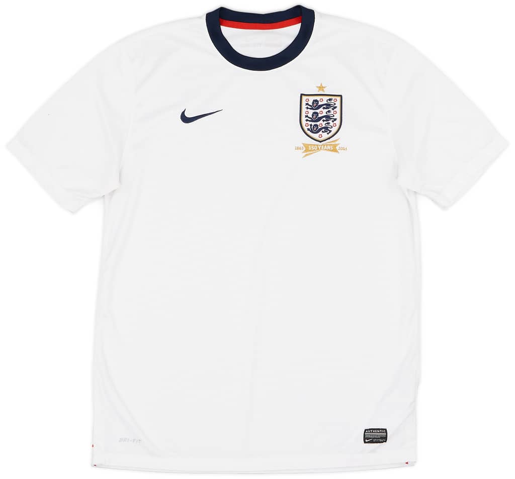 2013 England 150th Anniversary Home Shirt  - 8/10 - (S)