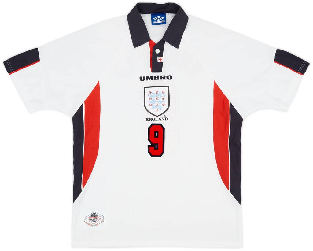 1997-99 England Home Shirt Shearer #9