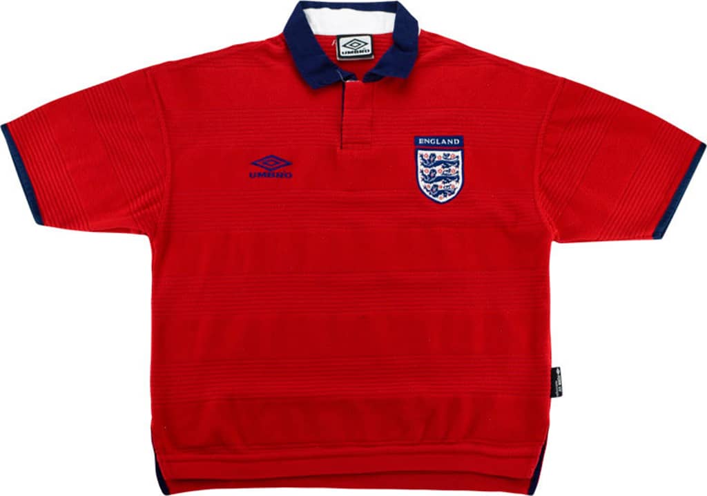1999-01 England Away Shirt - 8/10 - (Y)