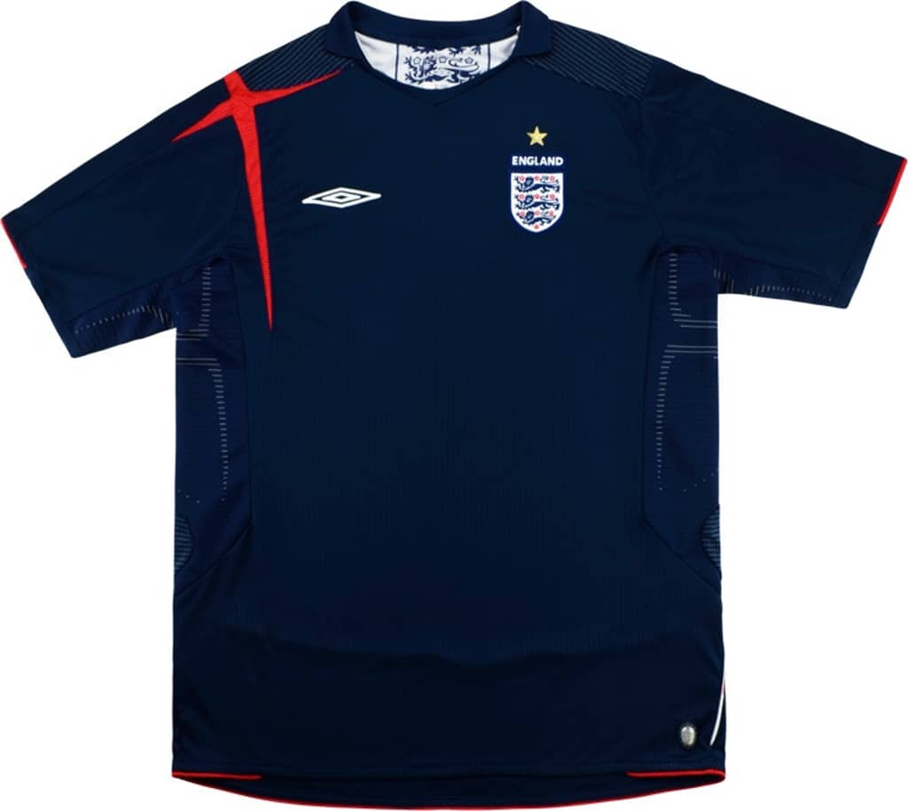 2005-06 England GK S/S Shirt - 8/10 - (S)