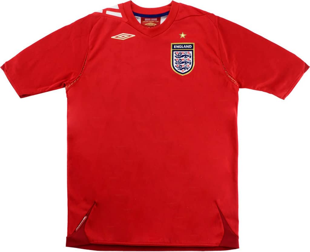 2006-08 England Away Shirt - 6/10 - (XL.Boys)