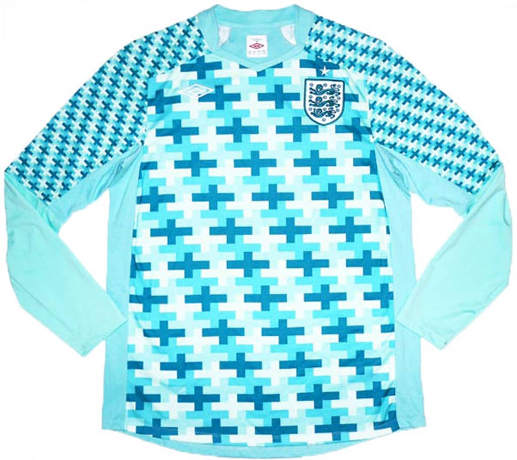 2011-12 England GK Shirt - 8/10 - (S)