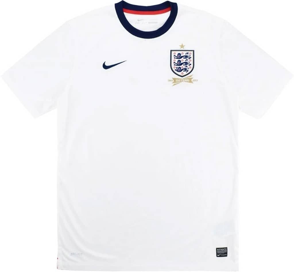 2013 England 150th Anniversary Home Shirt - 6/10 - (M)