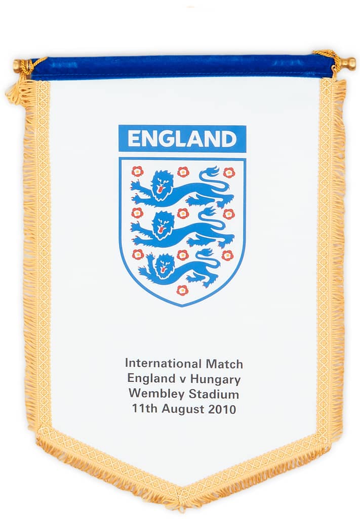 2010 England Match Pennant International Friendly (v Hungary)