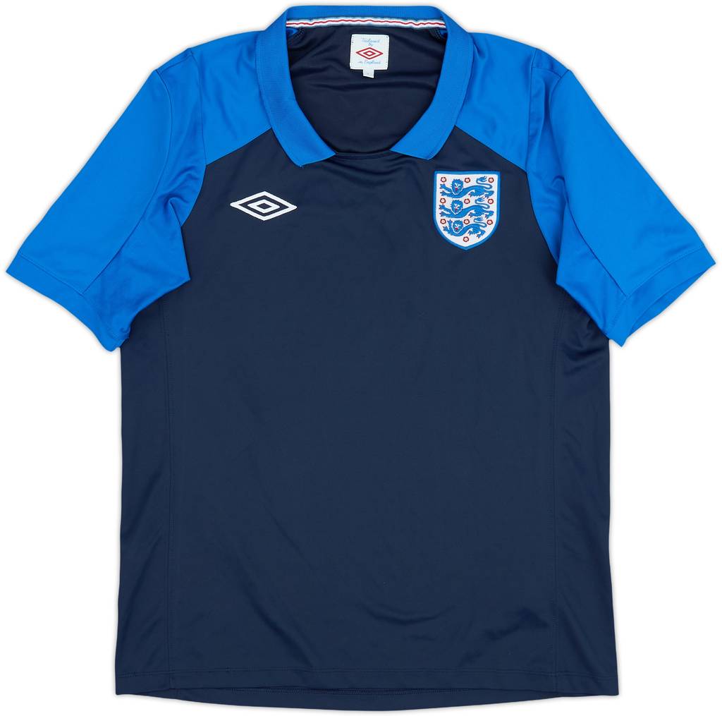 2010-11 Inglaterra Umbro Camiseta de entrenamiento - 8/10 - (S)