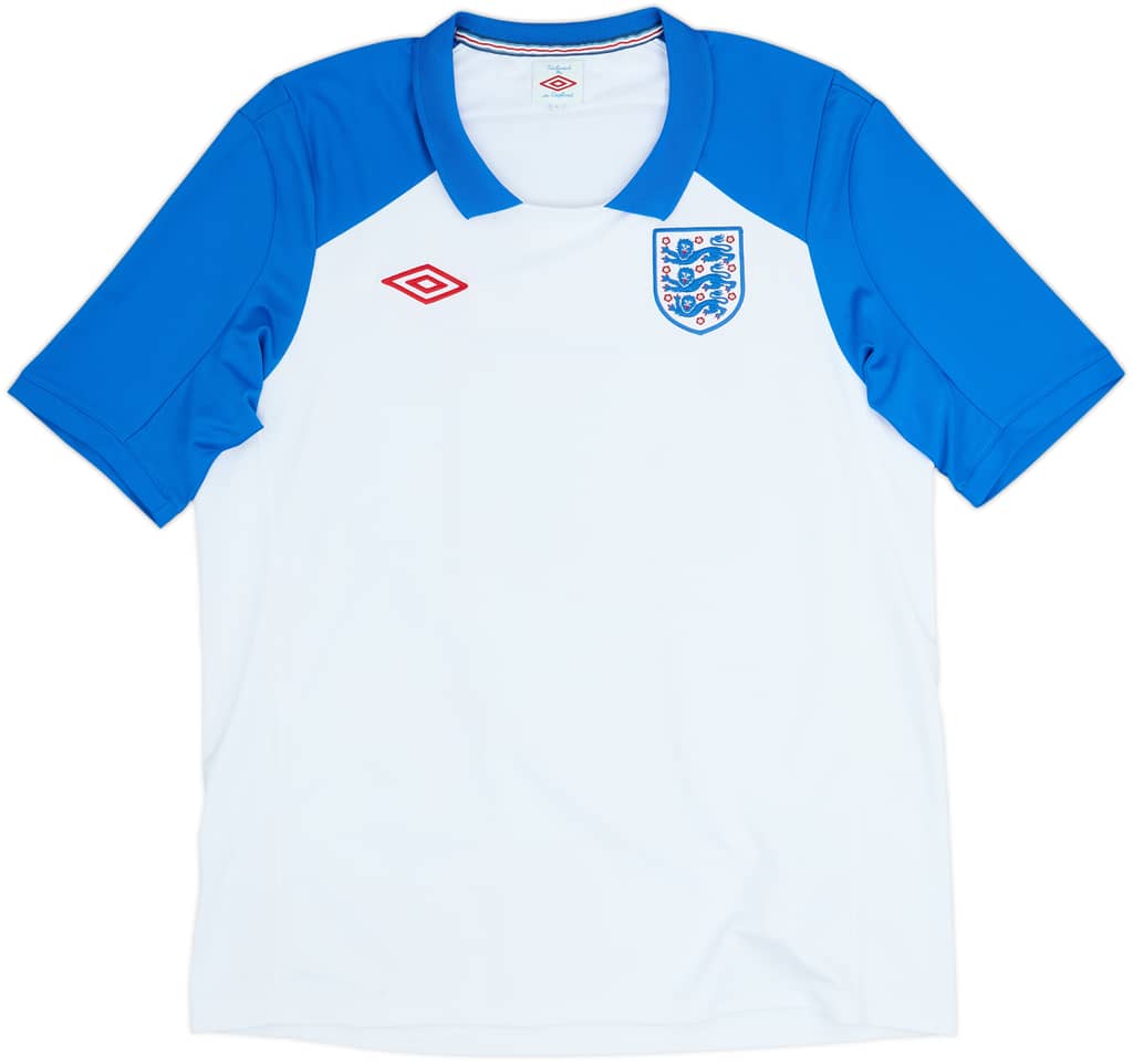 Camiseta Umbro de entrenamiento de Inglaterra 2010-11