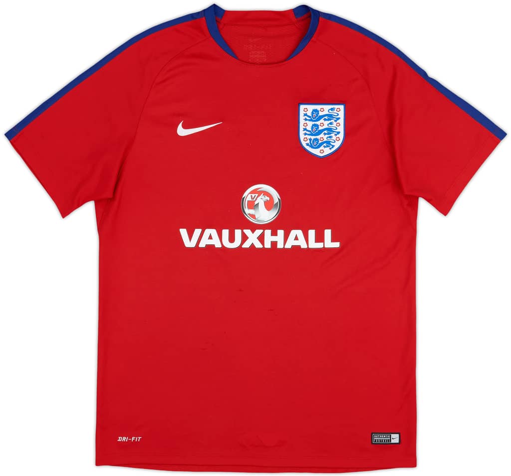 2016-17 England Nike Training Shirt - 8/10 - (S)