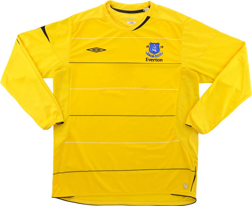 2005-06 Everton Third L/S Shirt - 6/10 - (XL)