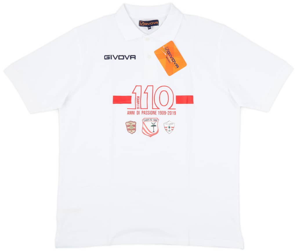 2019-20 Carpi Givova Anniversary Polo Shirt (XXL)