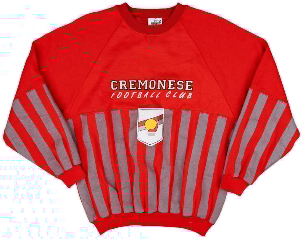 1990-91 Cremonese Le Felpe Dei Grandi Club Sweat Top - 8/10 - (L)
