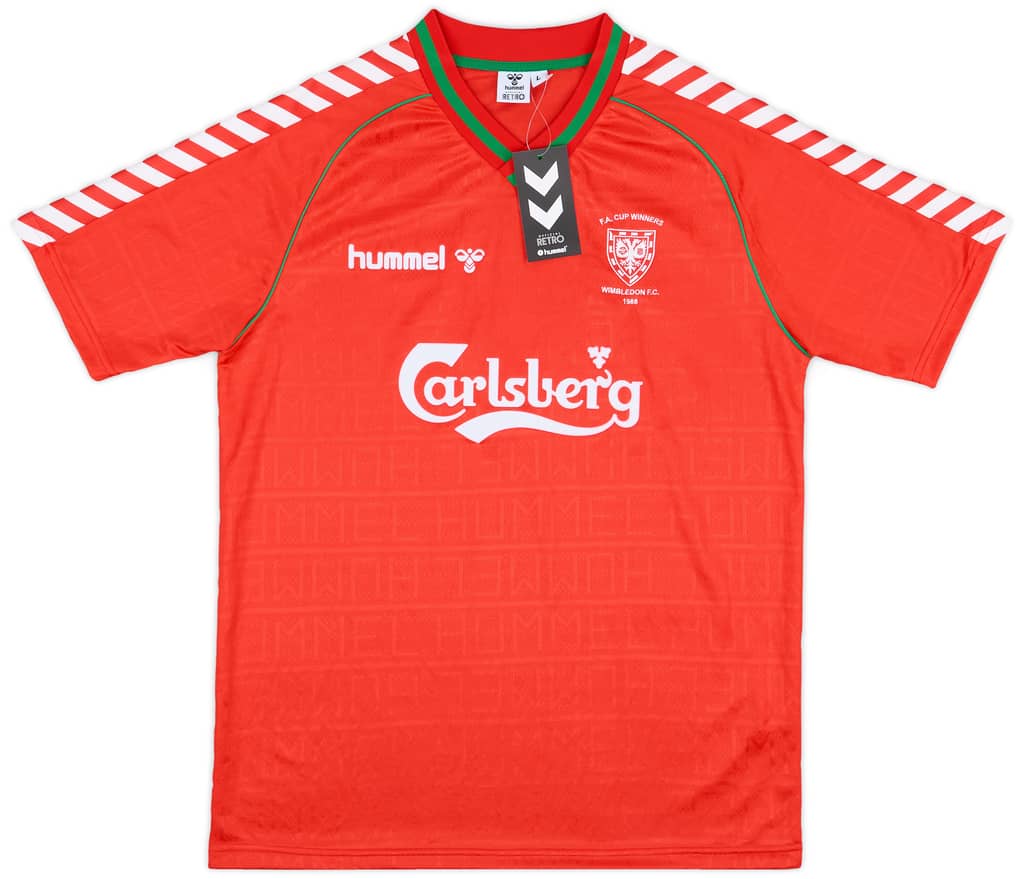 1988-89 Wimbledon FC Hummel Reissue Away Shirt