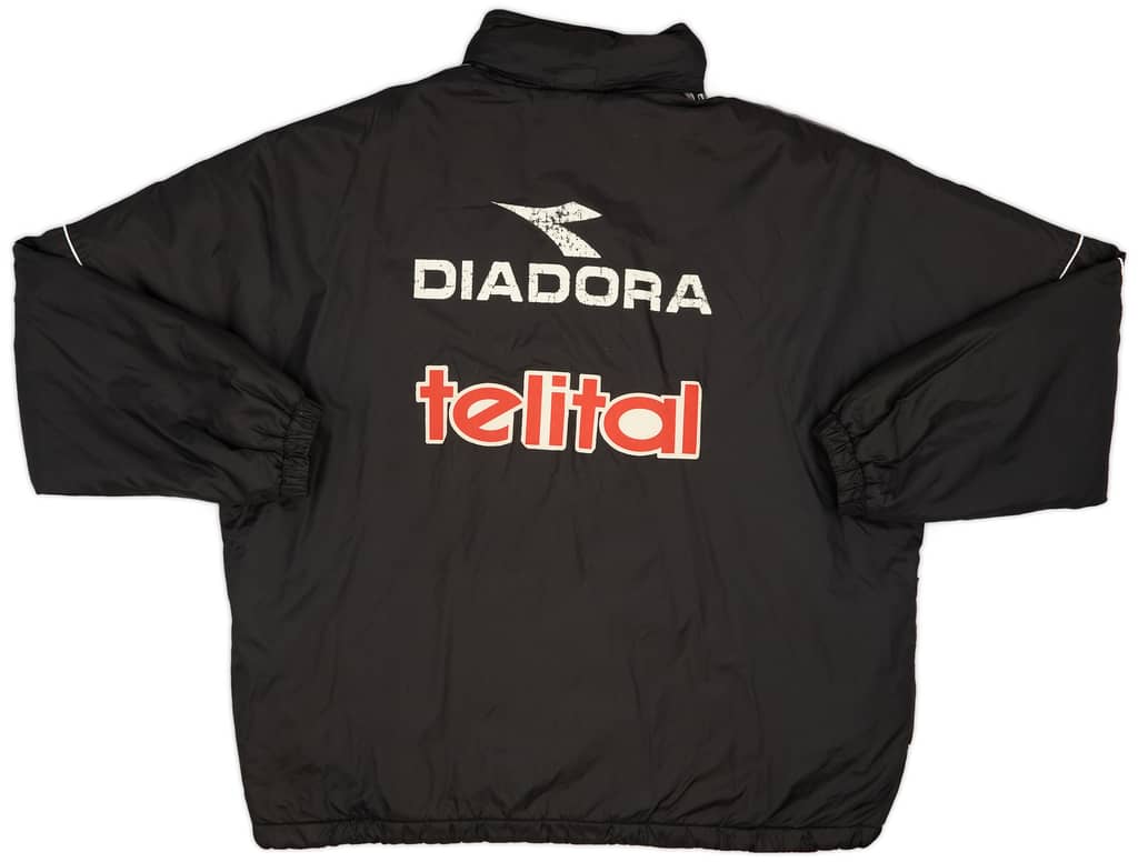 1998-99 Udinese Diadora Padded Bench Coat - 6/10 - (XL)