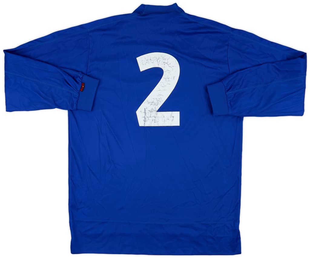 1998-99 Italy Home L/S Shirt #2 - 7/10 - (L)