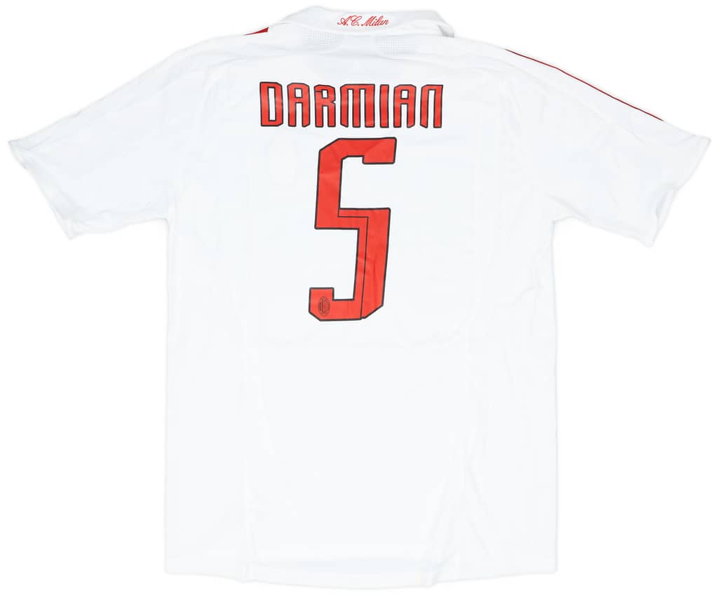 2007-08 AC Milan Player Issue Away Shirt Darmian #5