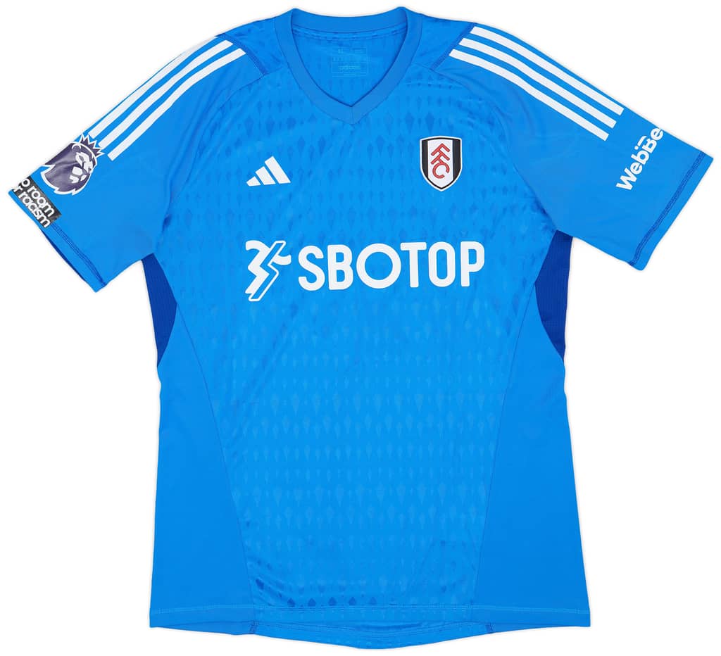 2023-24 Fulham Match Issue GK Shirt Leno #17