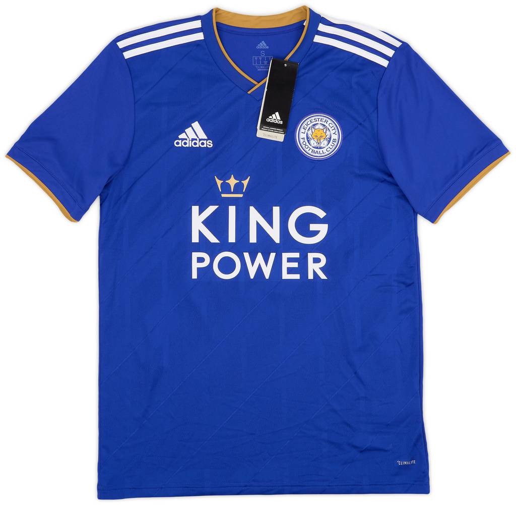 2018-19 Leicester Home Shirt Tielemans #21 (S)