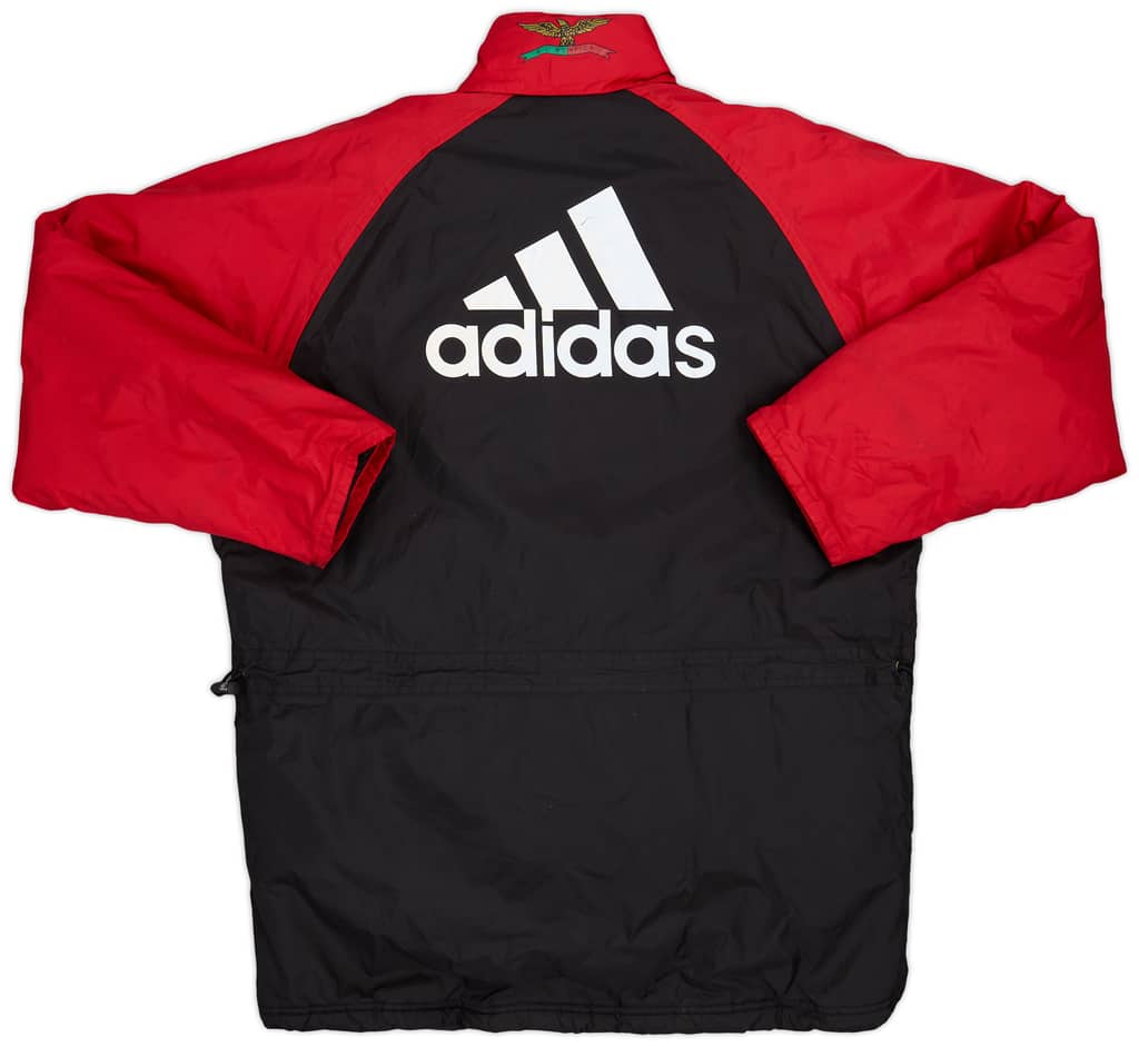 1998-99 Benfica adidas Padded Bench Coat - 7/10 - (M)