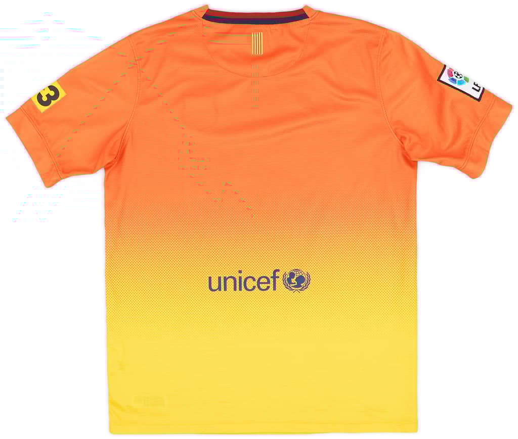 2012-13 Barcelona Away Shirt - 9/10 - (XL.Boys)