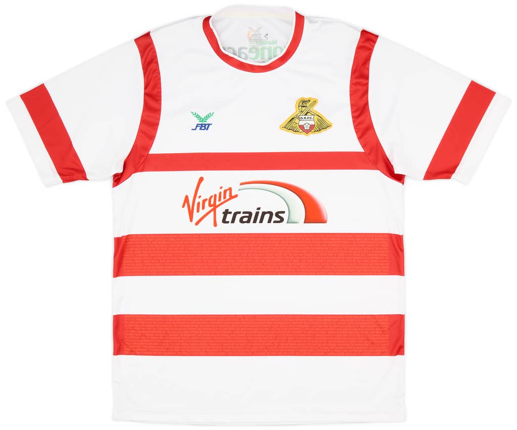 2017-18 Doncaster Rovers Home Shirt - 8/10 - (L)