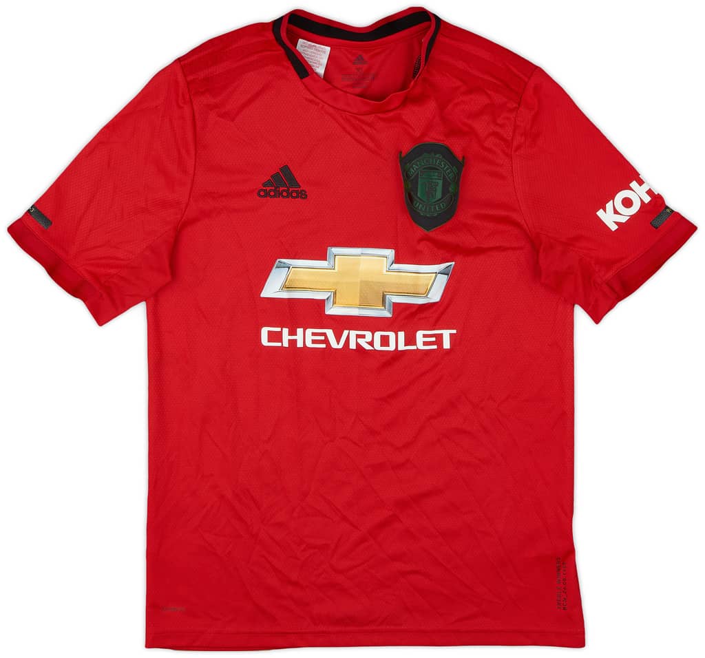 2019-20 Manchester United Home Shirt - 6/10 - (XL.Boys)