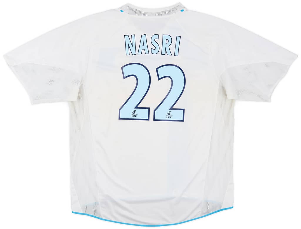 2004-05 Olympique Marseille Home Shirt Nasri #22 - 6/10 - (XL)