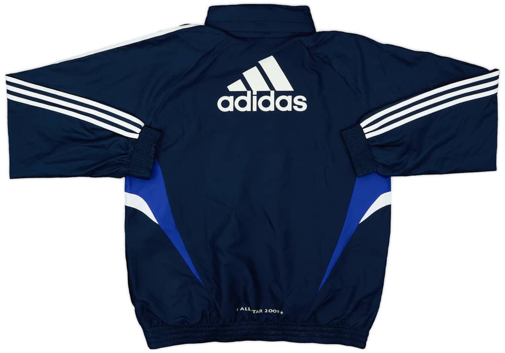 2009 MLS All-Stars Player Issue adidas 1/2 Zip Hooded Top - 8/10 - (L/XL)