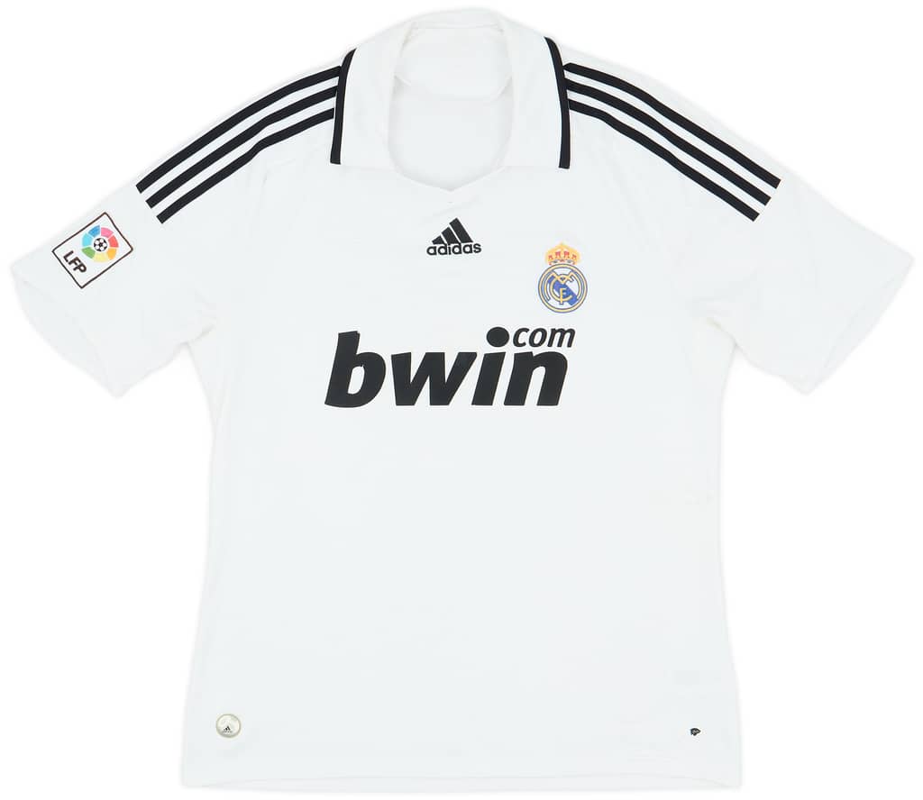 2008-09 Real Madrid Home Shirt - 5/10 - (L)
