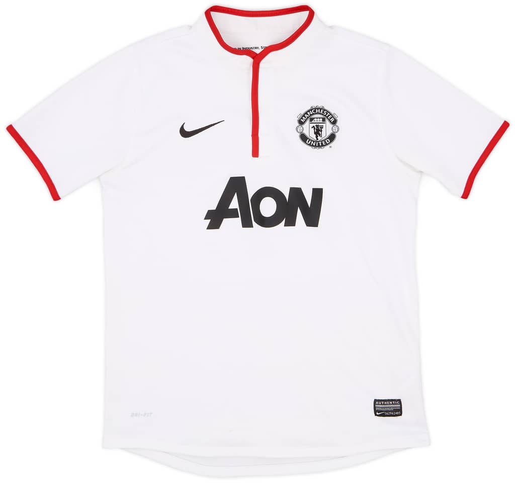 2012-14 Manchester United Away Shirt - 8/10 - (L.Boys)